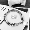Pulsera Combinada Set Tendencia Hip-Hop para Hombres Accesorios de Acero de Titanio Joyería para Parejas Venta al por Mayor Fábrica de Joyería para Manos de Hombres y Mujeres Venta al por Mayor