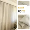 Cortina para Guarda-Roupa de Metal, Cortina para Porta de Armário Aberto, Cortina à Prova de Poeira, Tela de Privacidade, Barra Sem Furo, Uso Doméstico de Alto Padrão