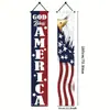 Banderola Conmemorativa Americana de 250 Aniversario Más Vendida de Amazon, Banderola Decorativa Exterior Transfronteriza para Puertas y Patios