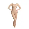 Prenda Moldeadora y Adelgazante Postparto para Otoño e Invierno, No Necesita Usar Sujetador, Faja Moldeadora de Cintura con Control de Abdomen, Body Moldeador y Adelgazante Postparto