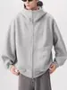 Sudadera con capucha de moda versátil de 300 g para hombre, estilo nuevo de otoño e invierno, americana, extragrande, con capucha, holgada, casual, chaqueta sudadera con capucha