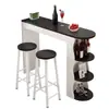 Mesa de bar para apartamento pequeño mesa de bar doméstica simple moderna entrada de sala de estar pequeña mesa auxiliar junto al sofá comedor gabinete divisor de lujo ligero