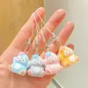 Cordón para Colgante Pequeño con Acabado Afelpado (120 Piezas con Soporte) Llavero DIY Cadena para Teléfono Colgante para Bolso