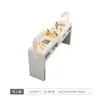 Conjunto Multifuncional de Mesa e Cadeira para Manicure, Oferta Especial, Estilo Econômico, Para Uma/Duas Pessoas, Luxo Leve, Estação de Manicure Tendência Estilo Ins, Estilo Creme
