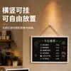 Marco de Madera Maciza Pizarra Magnética Pizarra de Enseñanza Tablero Publicitario de Pared Tablero de Exhibición para Refrigerador de Tienda Pizarra para Escribir