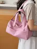 Bolso Grande de Estilo Relajado Transfronterizo para Mujer 2026 Nueva Moda Bolso de Hombro Cruzado para Viajes Diario Bolso de Mano Bolso Boston