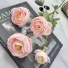 Nuevas Flores Artificiales del Fabricante, Nuevo Producto Transfronterizo, Flores de Seda de Loto de 4 Cabezas, Decoración de Arreglo Floral para el Hogar de Año Nuevo, Flores Falsas al por Mayor