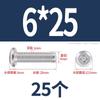 Tornillo de cabeza plana con bisel cruzado biselado de acero inoxidable 304, tornillo de bisel alargado para muebles M6