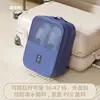 Empaque de zapatos bolsa de almacenamiento de zapatos bolsa transparente a prueba de polvo a prueba de moho se puede colgar maleta bolsa de zapatos a prueba de moho a prueba de polvo