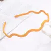 Diadema Ondulada Esmerilada Color Morandi para Mujer Más Fácil de Combinar Pinza de Pelo Prensada Dentada Cabello Fino Lavado de Cara Maquillaje Paquete Diadema Casual