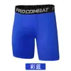 Venda Quente Transfronteiriça Shorts Compressivos Justos Masculinos Alta Elasticidade Respirável Secagem Rápida Calças Fitness Capris de Treinamento para Corrida Calças de Compressão