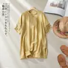 Saia Artística Vintage de Algodão e Linho Bordada para Mulheres, Saia Midi Bordada Estilo Chinês Solta Emagrecedora com Barra Larga