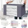 Saco de Armazenamento de Roupas Transfronteiriço Saco de Embalagem para Mudança Saco de Armazenamento para Guarda-Roupa e Colchão Caixa de Armazenamento Visual à Prova de Poeira e Umidade Grande