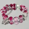 Nova Pulseira Estilo Wei Wuxian Floral Borboleta Vermelho Vinho para Melhores Amigos, Versátil Simples Estilo Ins de Alto Valor, Lisonjeira para Estudantes