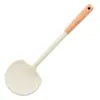 Nuevo Juego de Espátula y Cuchara de Silicona con Mango de Madera de Haya, Sartén Antiadherente, Cuchara para Arroz de Silicona Resistente a Altas Temperaturas, Juego de Utensilios de Cocina para el Hogar