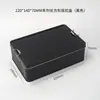 Caja rectangular de hojalata Guoxi caja de regalo personalizada para repostería y galletas con impresión UV y cierre conveniente caja de embalaje de metal