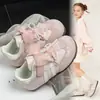 Sapatos de Princesa com Laço de Renda para Meninas Primavera/Verão 2026 Tênis Macios para Bebês Sapatos de Caminhada da Moda para Crianças