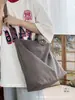 Bolsa transversal de lona para homens e mulheres, bolsa de mão, bolsa para o dia a dia, bolsa para estudantes universitários, bolsa de ombro masculina, mochila de grande capacidade