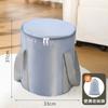 Saco de pé dobrável balde profundo através da panturrilha doméstica portátil pé banho artefato footbath bacia isolamento pé balde dormitório