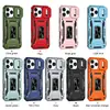 Capa de Celular Apple 17 Promax com Suporte 16 Anel Magnético Anti-Queda 15 Capa Protetora de Celular Capa Magnética para Celular