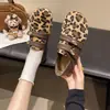 Zapatos de mujer de estilo coreano, modernos, ligeros y a la moda, para combinar con faldas, nuevos zapatos Mary Jane con estampado de leopardo versátiles para otoño e invierno de 2026