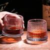 Suministro Directo de Fábrica Vaso Creativo Giratorio para Whisky y Licores, para el Hogar, Vaso Tumbler para Cerveza, Vino Tinto, Copa para Agua