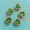 Vendas Diretas de Fábrica Novo Modelo Transfronteiriço Strass Garra Base Dourada 16mm Coração DIY Costurado à Mão Acessórios para Roupas Super Brilhante Atacado