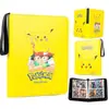 Álbum de Tarjetas para Bebé Amazon de 4 Compartimentos con Cremallera PU9 Álbum de Almacenamiento de Tarjetas Pokemon de Hojas Sueltas Dream Mini Card