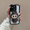 El Modelo de Soporte Labubu es Adecuado para Funda de Teléfono Móvil Huawei Mate60Pro Todo Incluido Pura70/Nova12 Glory Anti-Caída
