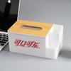 Caja de pañuelos multifuncional estilo europeo simple para hogar, oficina, hotel, restaurante, publicidad creativa, tapa de roble, caja de papel al por mayor