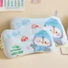 Almohada Infantil de Algodón Puro con Terciopelo de Frijol Calmante, Adecuada para Uso en Guardería, para Bebés de 1-3-6 Años y Mayores, Núcleo de Almohada Pequeño para Bebés