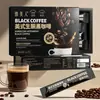Café Negro Cetogénico Estilo Americano, Bajo en Grasa, 0 Sacarosa, 0 Ácidos Grasos Trans, Frijol Blanco, Inulina, Café Instantáneo, Personalización OEM