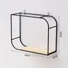 Estante de Pared para Sala de Estar Estilo Europeo Sin Taladro Estante de Pared para Comedor Estante de Decoración para Colgar en la Pared del Dormitorio Montado en la Pared