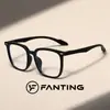 Gafas lisas de gran tamaño de moda para mujer, gafas lisas para hombre, montura negra mate con lentes transparentes, adecuadas para el uso diario