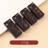 Gomas de Borrar Estilo Chino de Ciruela, Orquídea, Bambú y Crisantemo, un Gran Compañero de Escritura, un Material Escolar Imprescindible