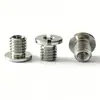 Tuerca de Conversión de Acero Inoxidable 1/4 a 3/8 Tornillo Adaptador para Trípode Accesorios Adaptador para Soporte de Teléfono de Coche
