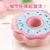Peças de acessório DIY de rosquinha simulada, decorações de cola de creme mini multicoloridas, itens pequenos fofos criativos feitos à mão
