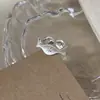 Anillo elegante con acabado cepillado para mujer, versátil para apilar, anillo de lujo ligero exquisito estilo ins, popular en Xiaohongshu, anillo de moda para el dedo índice