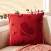 Fronha para Almofada Dia dos Namorados Vermelha Almofada de Sofá para Sala de Estar com Palavras Felizes Fronha para Almofada Lombar de Cama Suporte para Atacado Personalização