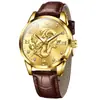 Nuevo Reloj Marca Oli Shi Alto Sentido productos genuinos Reloj de Cuarzo Reloj Dragón Regalo Reloj para Hombre Hombres