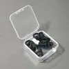 Tapones para los oídos de cuerda de algodón en caja con cuerda para prevenir la pérdida, Impermeables para nadar, Adecuados para adultos y niños, Equipo deportivo acuático de silicona suave