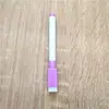 Fábrica atacado cor preta caneta de quadro branco criativa com pincel à base de água tamanho pequeno caneta apagável publicidade impressão de LOGOTIPO