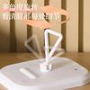 Espelho de maquiagem com luz LED, espelho de mesa dobrável para quarto, presente para viagem de negócios, espelho de maquiagem portátil