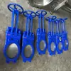 Fabricantes de Ventas de Xiangyang Válvula de Compuerta de Hierro Fundido Z73x-10 Válvula para Lodos DN200 Válvula Manual para Lodos