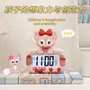 Mini despertador electrónico dedicado al estudio para estudiantes, cuenta regresiva, pantalla de temperatura, despertador de escritorio para niños y niñas