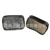 Bolsa de lavado EVA bolsa de arena movediza con polvo brillante bolsa de tambor acanalado bolsa impermeable para cosméticos cremallera bolsa para ropa interior