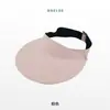 Sombrero de Sol Plegable Wo Nuevo Estilo Verano Integrado Sin Costuras Protección Solar, Sombrero de Sol de Ala Ancha para Hombres y Mujeres con Parte Superior Abierta