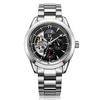 Suiza productos genuinos [Weikai] reloj mecánico de negocios para hombre resistente al agua estrella Tourbillon Mecánico Automático