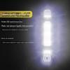 Lanterna traseira de bicicleta USB recarregável mountain bike luz de aviso noturno laser luz de equitação acessórios farol de bicicleta