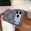 Nuevo Producto Adecuado para iPhone 17 Funda Magnética Mate para Teléfono Color Caramelo Apple 16Promax Ultra-Delgada Funda Protectora